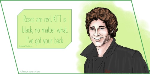 Here, have some quickly-made, traced Knight Rider valentinesAlso apologies to David Hasselhoff, but 