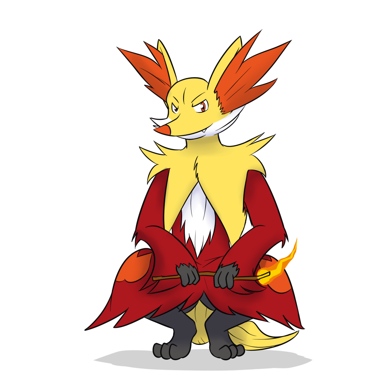 DelphoxMy least favorite of the Kalos starters, and it’s probably due to his design. 