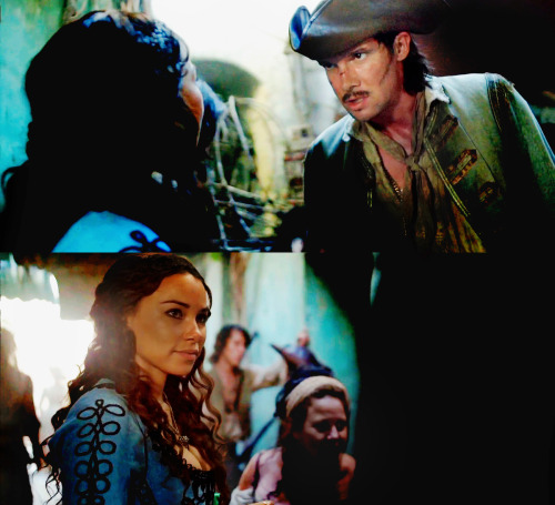 ellelans-graphics: Black Sails Rare Pairs Appreciation Week - Frenemies Max and Jack.