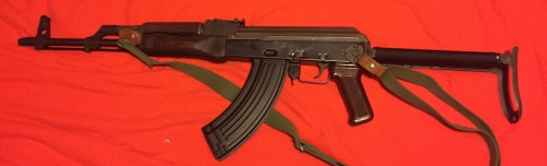 carolina-viking: My 1973 Polish underfolder weld build. Beautiful Blasphemy @kalashnikovs-and-lace