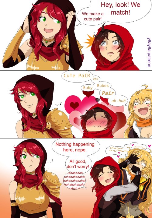 Porn photo For the shippers, an AU where it’s Pyrrha