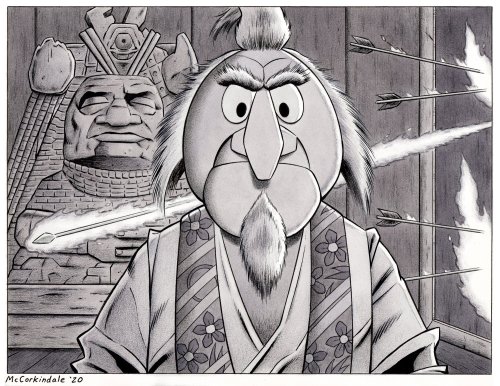 driveintheaterofthemind: Arthouse Muppets Akira Kurosawa’s Ran featuring Statler And The Might