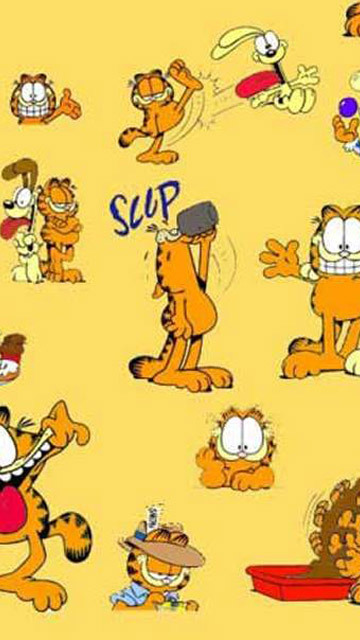 Garfield Movie Cartoon Backgrounds for Android, speechless HD wallpaper |  Pxfuel