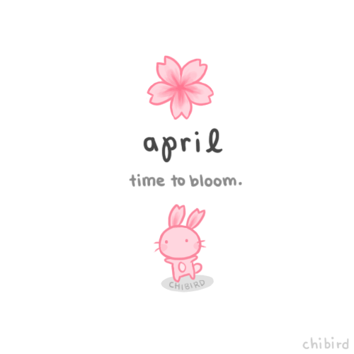 chibird:  I hope you all have a lovely April. Spring’s here~ Be the beautiful cherry