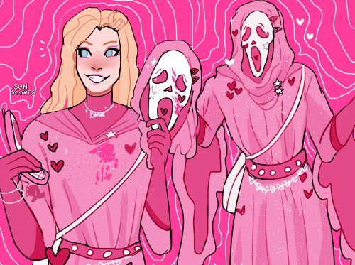 sunscones: so if ghostface is gf.. would barbie be bf?