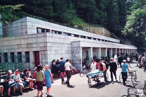 retrogeographie:Lourdes, les piscines.