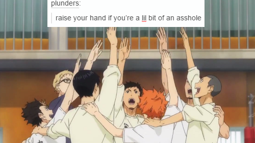 timeofdeathnote:     Haikyuu!! → text posts   