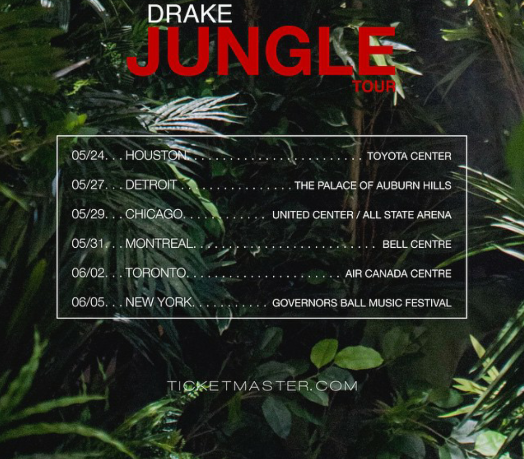 DRAKE // JUNGLE TOUR // WITH FUTURE