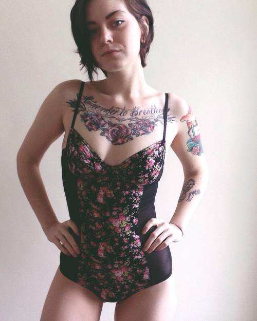 @suicidegirls #SuicideGirls #sgselfie #girlswithtattoos #girlswithshorthair #tattooedgirls #bodysuit