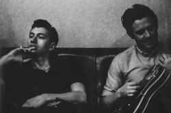 arctic-monkcys:  Alex Turner and Jamie Cook. 