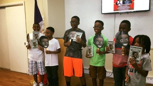 black-to-the-bones:   Sidney Keys III has always loved to read. But at his school library, the 11-year-old noticed a void of books about kids like himself.     “I started it so we could read about African-American literature and raise awareness of that,”