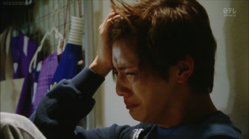 I hate to see you cry like this. This is from the movie “Okaasan, ore wa daijobu” (Mothe