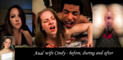 wifeposterrebornagain:Anal wife Cindy - thanks