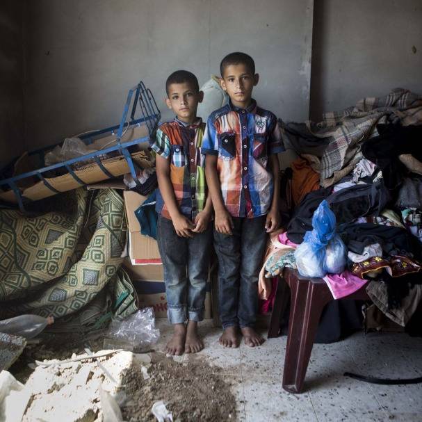 yourfavmoroccan:  portraitsofmiddleeast:   What Once Was - Part 2: Gaza’s children