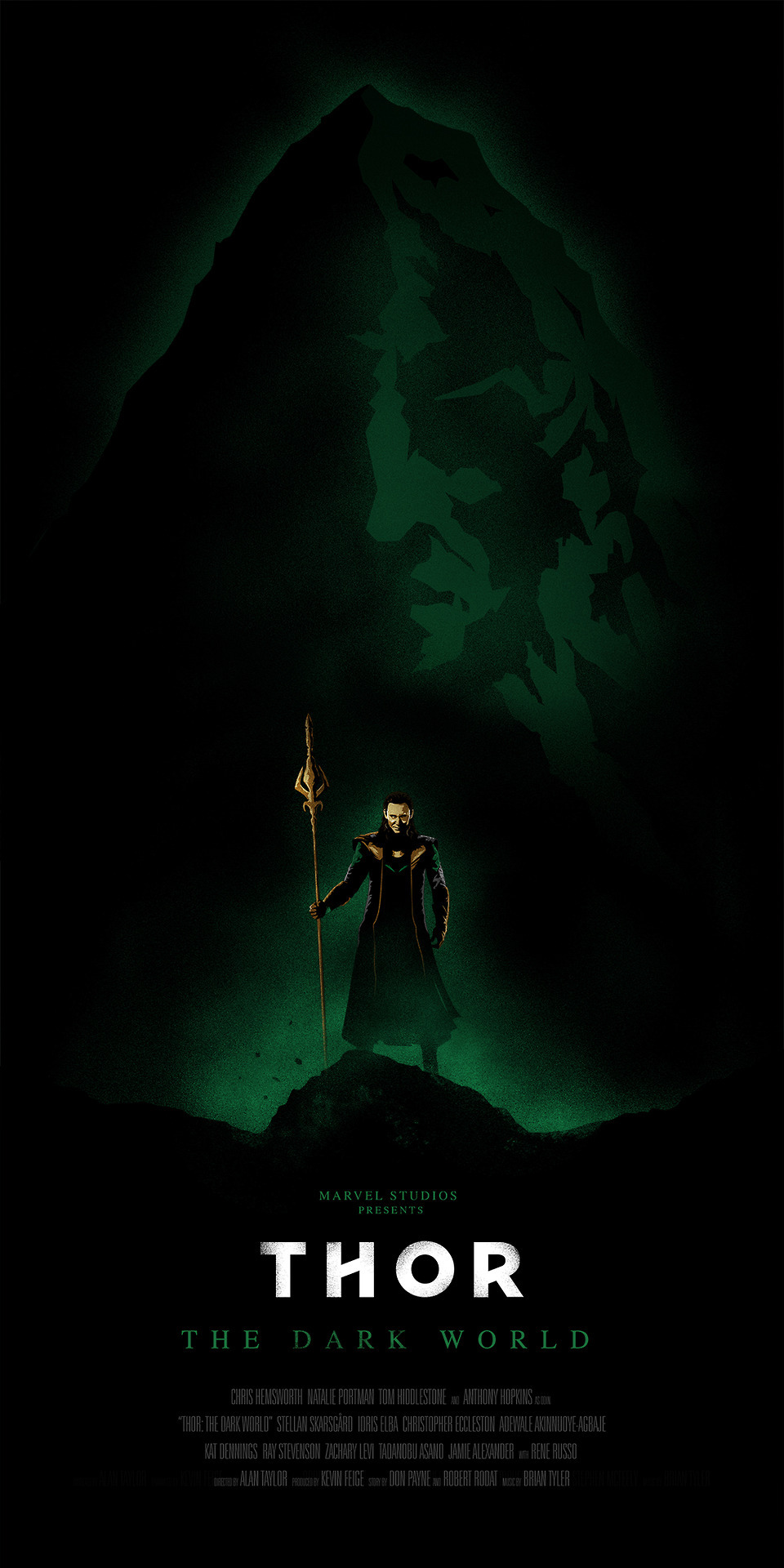 xombiedirge:  Thor: The Dark World poster by Oli Riches / Twitter / Facebook Created