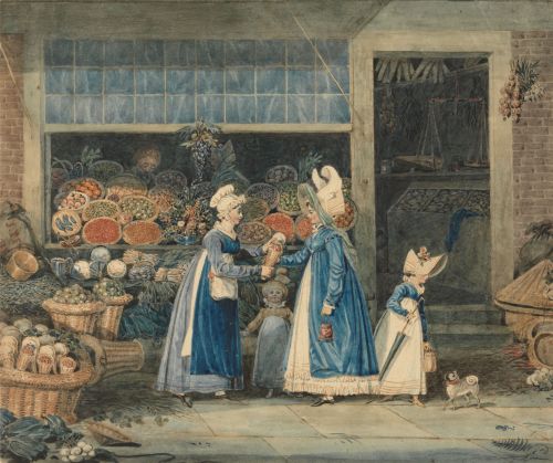 The Greengrocer, by James Pollard, circa 1819. Source: Yale Center for British Art, Paul Mellon Coll