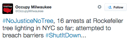 socialjusticekoolaid:   HAPPENING NOW (12/3/14): Mass arrests (at least 30 confirmed so far) taking place in NYC right now, as protesters continue to pack the streets in protest of the death of an unarmed black man, Eric Garner, at the hands of a NYPD