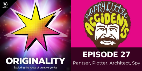 Originality podcast episode #29: Pantser, Plotter, Architect, Spy aka the episode where we talk abou