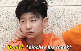 yougnmin:it’s a shitty world but at least daniel and woojin met each other.