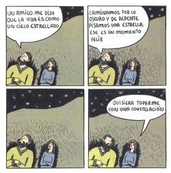 micagustina:  alma–envenenada:  no-url-to-me:  deposito-de-tirinhas:  por Kioskerman - Pablo Holmberg  Quisiera toparme con el SOL 🌞  El de arriba no entendió ⬆️