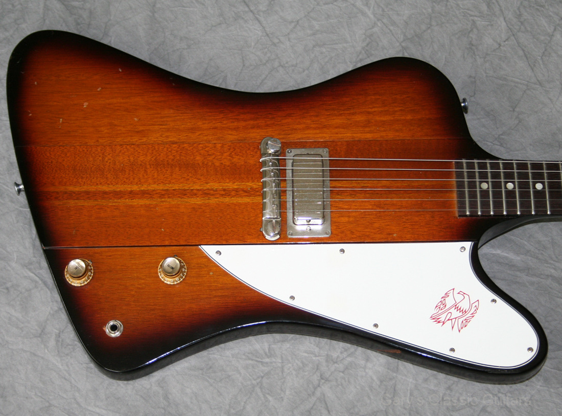 garys-classic-guitars:  1964 Gibson Firebird I with original hang tag! Reverse body,