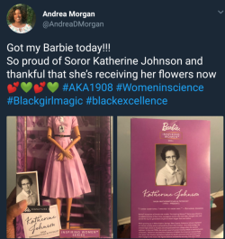 blackpowerwonderland:  Barbie honors a legend