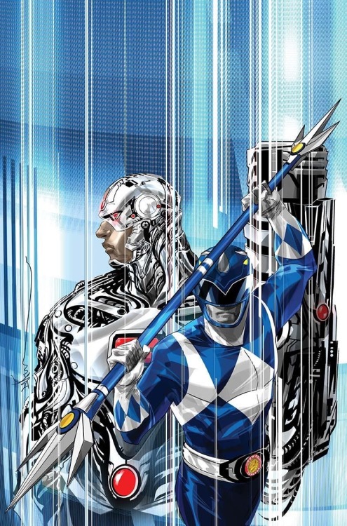 longlivethebat-universe:  Justice League/Power Rangers crossover variant covers