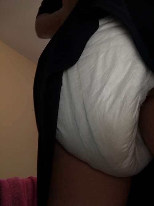 diaperedmilf:  I leaked! Thank goodness it was when I got home 😥 I do need better diapers with how much I wet. One day I will get them for you all to see! I guess I’ll add a diaper. I only went one time.