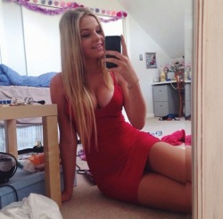 Almost an upskirt on this 18 year old