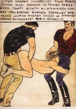 stiefelboy:  TOM OF FINLAND, 1946 (½) 