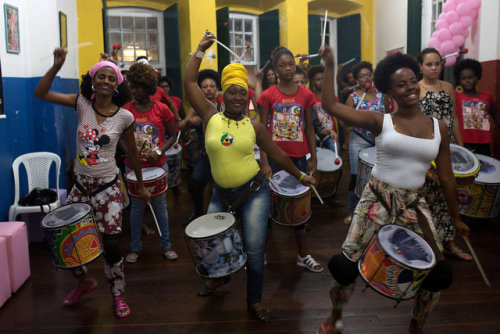 They Told the Women in Bahia They Couldn’t Drum. Try Telling That to Banda DidáJan. 30, 2018SALVADOR