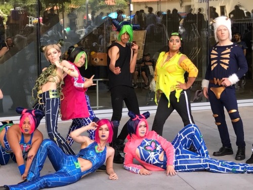 Fanime 2018 JJBA Cosplays - Sunday, Day 3JoJo Gathering EditionVento Aureo/Stone Ocean/Steel Ball Ru