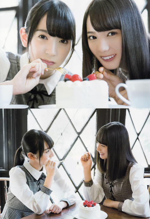 keyakizaka46id: 『UTB vol.264』April issue - Kosaka Nao &amp; Kanemura Miku②