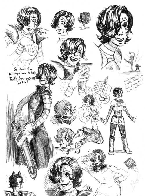 inexchangeforyoursoul:sweet as sugar, cold as ice~tried to figure Mettaton out for myself; by which 