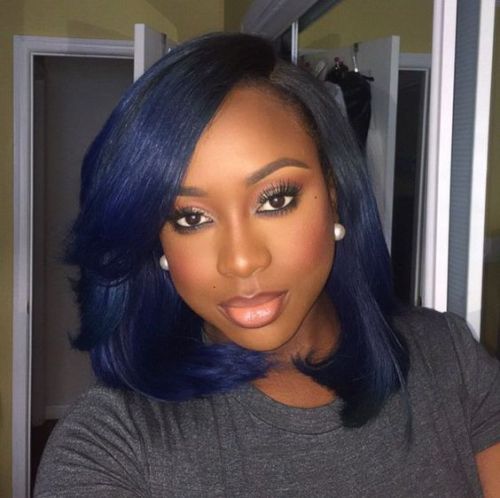 shesfromsaturn:Black Women w/ Blue Hair Appreciation Board 