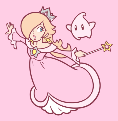 thepinkmarioprincess: Rosie wanted to wear some pink too