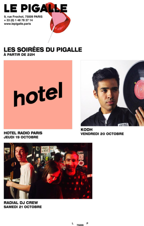 Cette semaine au Pigalle : Turntablism, 80s Revival & Digital Funk.