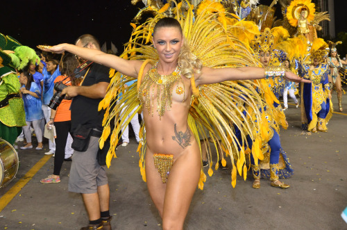 nativenudity:Rio de Janeiro carnival 2015 rocks to the beat of Samba - Metro