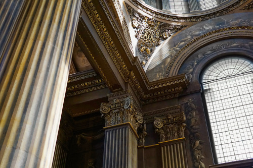 darkmacademia:the painted hall / old royal naval college, london.