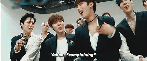 Wooseok: *shows His Shoulder During Flash Stages*X1 (and One Its): *triggered* KIM WOOSEOK WHAT IS THIS?!?!