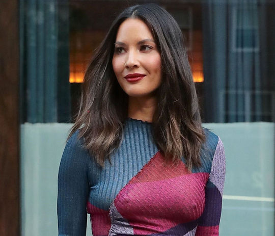 Porn Olivia Munn Paparazzi See Through Sexy Shots photos