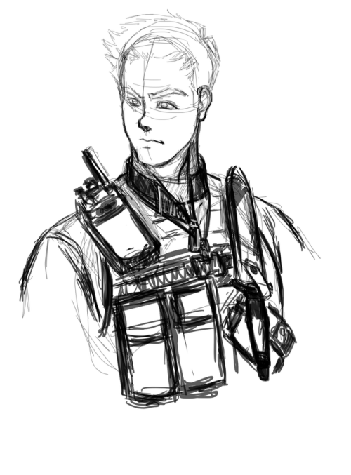 I Sketched A Poster For My New Characters. Started To Color It, But My PS Subscription Ended. Would Be