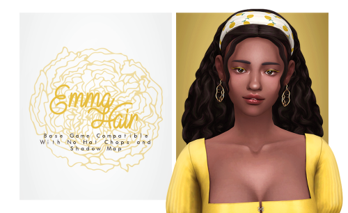 isjao:Emma HairBGC;Comes will all 18 EA hair colors;Not Hat Compatible;Custom Thumbnail;Dont repost/