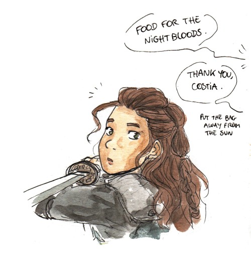 toodrunktofindaurl:My heart broke because of the concern shown by Titus for Lexa, so I had to do som
