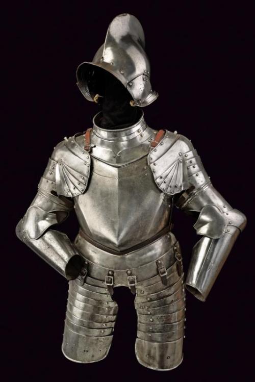 Composite half armor, Swiss, late 16th century.from Czerny’s International Auction House