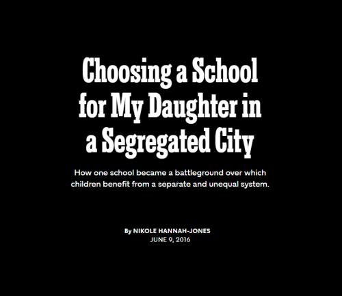 4mysquad:                                          Choosing a School                                        for My Daughter in                                        a Segregated City      