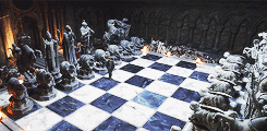 deatheaters:  Yes, Hermione. I think this is gonna be exactly like wizard’s chess.