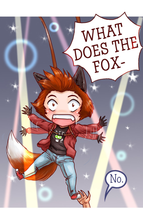 So I never got around to actually watching &ldquo;What Does the Fox Say?&rdquo; video until just rec