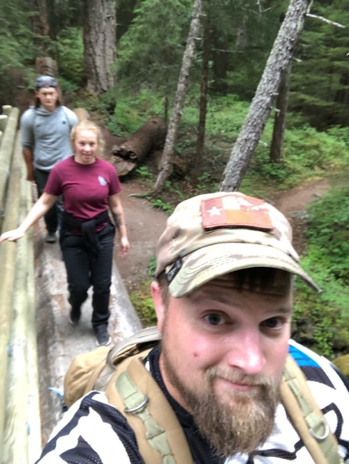 Hiked up to Goat Lake in the Buckhorn Wilderness yesterday for the first time in over a decade … being out of shape made it difficult but hiked in and up the mountain in about 5 hours which is decent time for that hike. Spread my buddies mothers