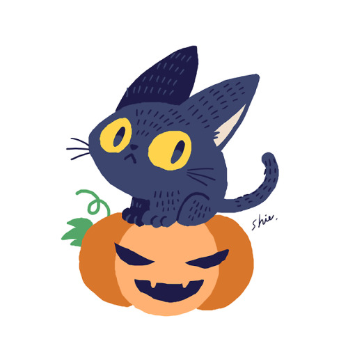 shie-k - Halloween cats